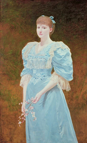 Rica - his daughter, 1894