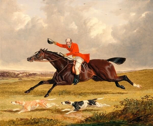 Foxhunting: Encouraging Hounds Capping Hounds and Full Cry Signed and dated, lower right