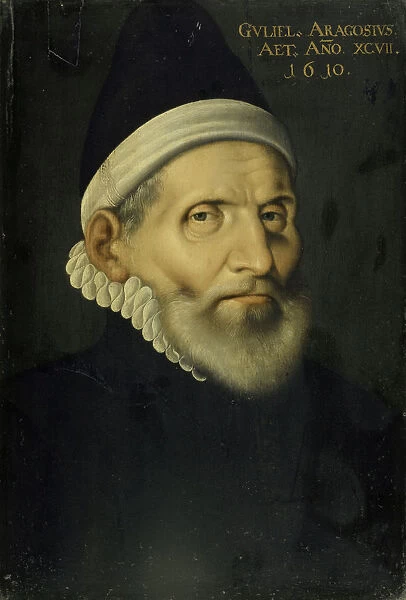 Portrait medical professor Wilhelm Aragosius