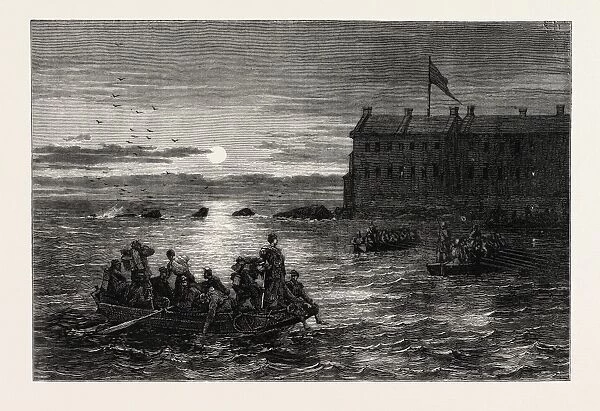 Removal of the Troops from Fort Moultrie to Fort Sumter, United States of America