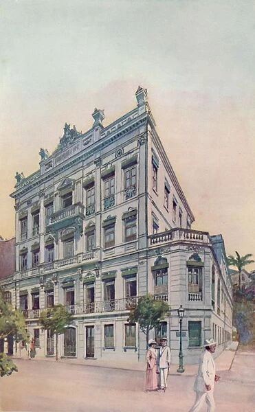 The Administrative Offices of the Leopoldina Railway, facing Rio Bay, 1914