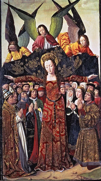 The Virgin of the Mercy, altarpiece from the Santa Clara convent in Palencia