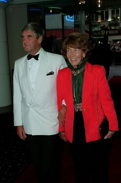 David Nimmo Actor August 98 With his wife at the premiere of Casablanca in