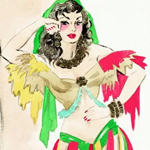 Carmen - Murrays Cabaret Club costume design