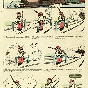 Cartoon, The meaning of GVC, WW1