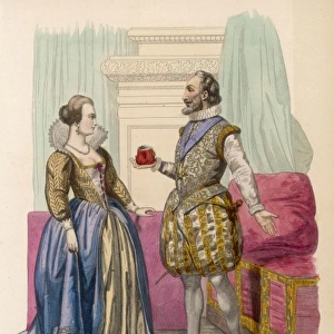 Henri IV of France with Gabrielle d Estrees