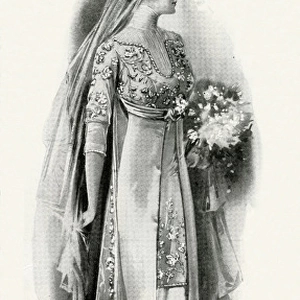 Martial and Armand wedding gown 1912