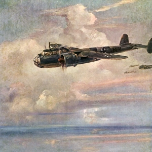 Oil slick sighted by German Dornier Do 17 light bombers