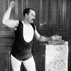 Peter Samson, the Strongman, 1898