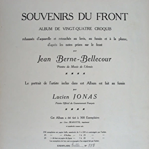 Portrait of artist Jean Berne-Bellecour in French uniform