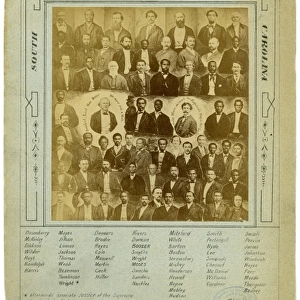 Radical members of the first legislature after the war, Sout