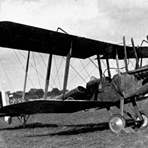 Royal Aircraft Factory BE 2E seen in final version