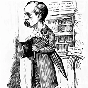 Sir James Matthew Barrie, caricature in Punch