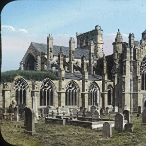 St. Marys Abbey, Melrose, Roxburghshire, Scotland