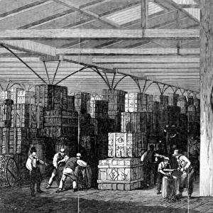 Tobacco warehouse at the London Docks