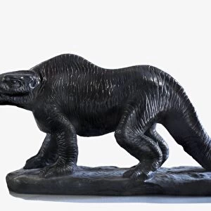 1854 Megalosaurus reconstruction Hawkins