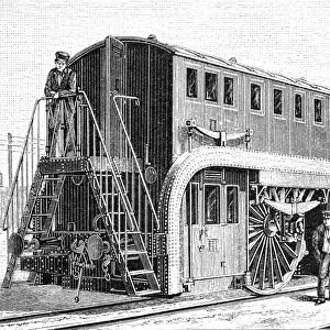 19th Century double-decker train carriage C018 / 7089