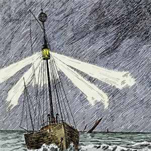 19th-century lightship