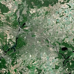 Berlin, Germany, satellite image