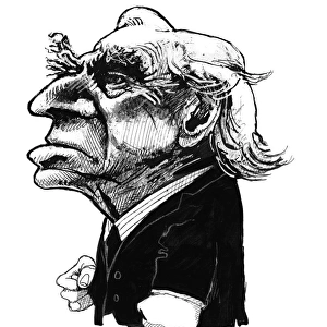 Bertrand Russell, caricature