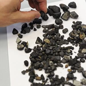 Chebarkul meteorite fragments research C015 / 2856