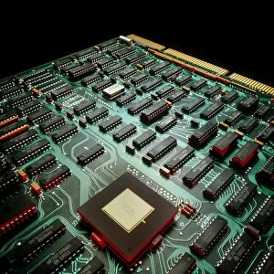 Circuit board from a mainframe computer