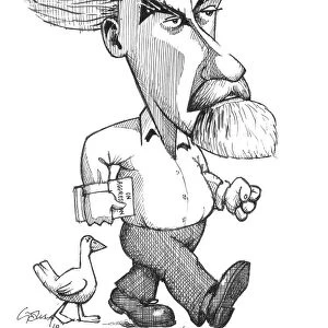 Konrad Lorenz, caricature