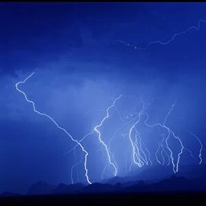 Lightning near Tucson, USA