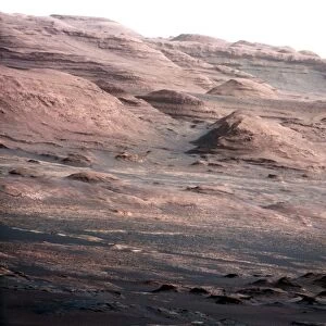 Mount Sharp rock formations, Mars C014 / 4936