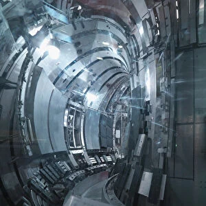 Scientists Inside A Fusion Reactor