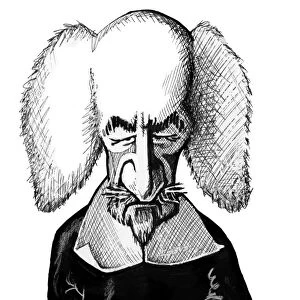 Thomas Hobbes, caricature