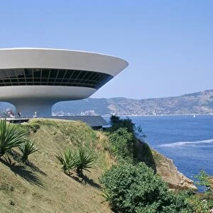 Contemporary Art Museum, Niteroi, Rio de Janeiro, Brazil, South America