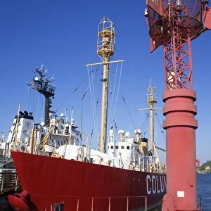 Lightship at the Columbia River Maritime Museum in Astoria, Oregon, United States of America