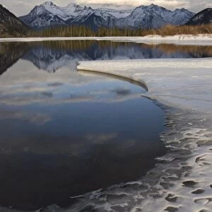 Vermilion Lakes, Banff National Park, UNESCO World Heritage Site, Rocky Mountains
