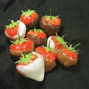 Dipped strawberries