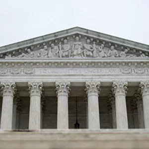 The U. S. Supreme Court is seen as the court nears the end of its term in Washington