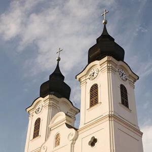 HUNGARY-Lake Balaton Region-TIHANY: The Abbey Church (b. 1754)