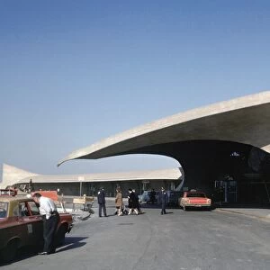 IDLEWILD AIRPORT, c1958. The Trans World Airlines Terminal at Idlewild (now JFK)