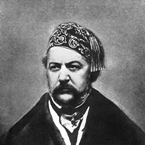 MIKHAIL GLINKA (1804-1857). Mikhail Ivanovich Glinka. Russian composer. Photograph