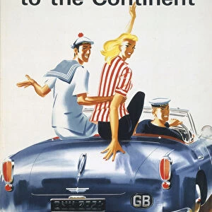 Cross with us to the Continent, BR poster, 1963
