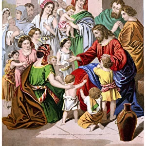 Jesus Christ blessing the Little Children