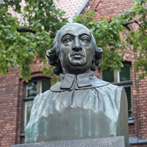 Monument to Johann Gottfried Herder at the Cathedral, Vecpilseta, Riga, Riga pilseta, Latvia