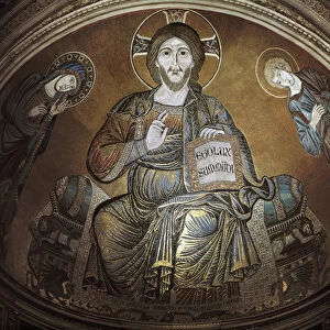 Christ in Majesty. Mosaic, 1302