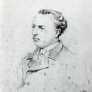 Emmanuel Chabrier aged 20, 1861 (crayon)