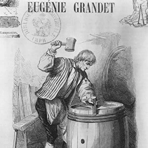 Father Grandet, the Cooper, illustration from Eugenie Grandet by Honore de Balzac