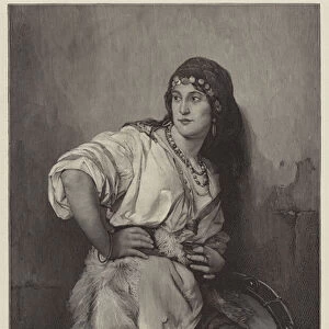 A Gipsy Fortune-Teller (engraving)