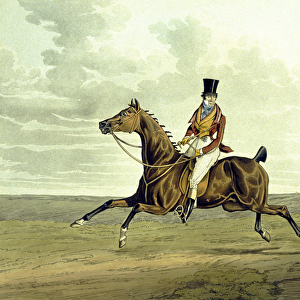 A Meltonian As He Is, engraved from The Meltonians, engraved by George Hunt