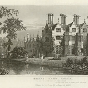 Moyns Park, Essex, the Seat of George William Gent, Esquire (engraving)