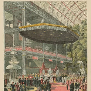 Opening of the Exhibition of 1851-May 1st (chromolitho)