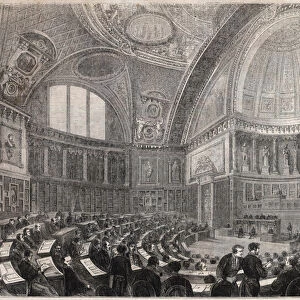 Opening of the session of the Senate and Admission of General Charles Cousin Montauban